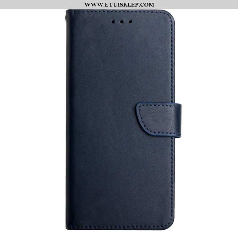 Etui Folio do OnePlus Nord 2T 5G Prawdziwa Skóra Nappa